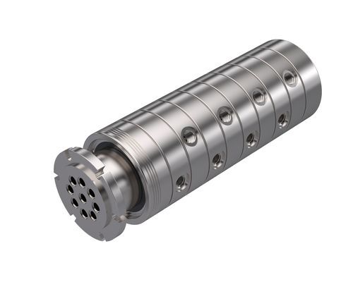 Racor giratorio para productos agroalimentarios - M1-S8 SS - ROTOTECH MAKİNA SAN. VE DIŞ TİC. LTD. ŞTİ. - de 8 pasos / para colada continua / para aplicaciones con caucho y plástico