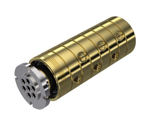 Racor giratorio para productos químicos - M1-SR6 - ROTOTECH MAKİNA SAN. VE DIŞ TİC. LTD. ŞTİ. - de 6 pasos / industrial / hidráulico