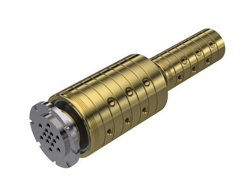 Racor giratorio para productos químicos - M1-SR12 - ROTOTECH MAKİNA SAN. VE DIŞ TİC. LTD. ŞTİ. - de 12 pasos / para aplicaciones con caucho y plástico / para aplicaciones móviles