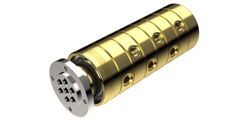 Racor giratorio para productos químicos - M2-SR6 series - ROTOTECH MAKİNA SAN. VE DIŞ TİC. LTD. ŞTİ. - de 6 pasos / para colada continua / industrial
