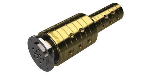 Racor giratorio para productos químicos - M2-SR10 series - ROTOTECH MAKİNA SAN. VE DIŞ TİC. LTD. ŞTİ. - de 10 pasos / para colada continua / industrial