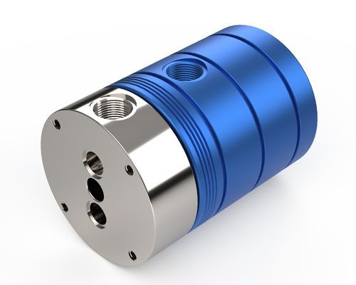 Racor giratorio para aire - M4-2X A series - ROTOTECH MAKİNA SAN. VE DIŞ TİC. LTD. ŞTİ. - de 2 pasos / hidráulico / neumático
