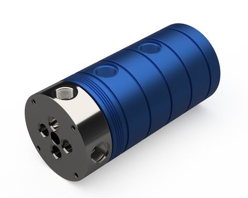 Racor giratorio para aire - M4-4X A series - ROTOTECH MAKİNA SAN. VE DIŞ TİC. LTD. ŞTİ. - de 4 pasos / industrial / hidráulico