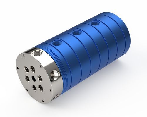 Racor giratorio para aire - M4-6X A series - ROTOTECH MAKİNA SAN. VE DIŞ TİC. LTD. ŞTİ. - de 6 pasos / para aplicaciones móviles / para aerogenerador