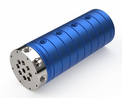 Racor giratorio para aceite - M4-8X A Series - ROTOTECH MAKİNA SAN. VE DIŞ TİC. LTD. ŞTİ. - para vacío / para aire / de 8 pasos