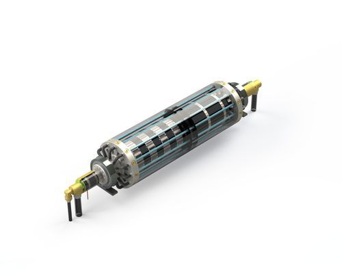Racor giratorio para agua - Alternator-Integrated Cylinder Systems 2 - ROTOTECH MAKİNA SAN. VE DIŞ TİC. LTD. ŞTİ. - de aluminio / de latón / de bronce