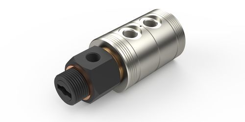 Racor giratorio para aceite - 7000 SERIES - ROTOTECH MAKİNA SAN. VE DIŞ TİC. LTD. ŞTİ. - de 2 pasos / industrial / hidráulico