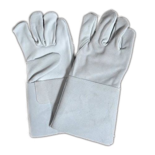 Guante de soldadura - DELL-6226 - SS DAASTNA EXPORTS LLP - resistente al calor / de flor de vacuno / de piel de vaca