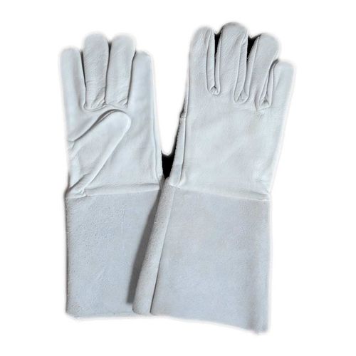Guante de soldadura - DELL-6228 - SS DAASTNA EXPORTS LLP - de protección mecánica / de piel de cabra