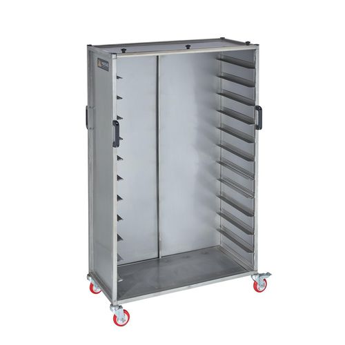 Carro de almacenamiento - PA 01 - MATAŞ MAKİNA - de acero inoxidable / con estantes / con ruedas giratorias