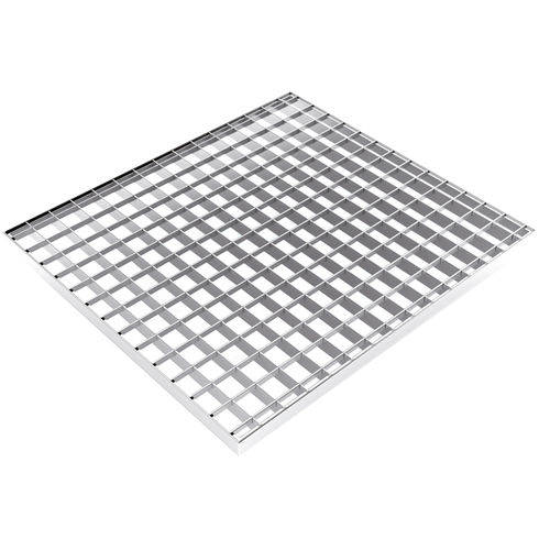 Rejilla de acero galvanizado - Gei Gitterroste - prensada / soldada / para estantería