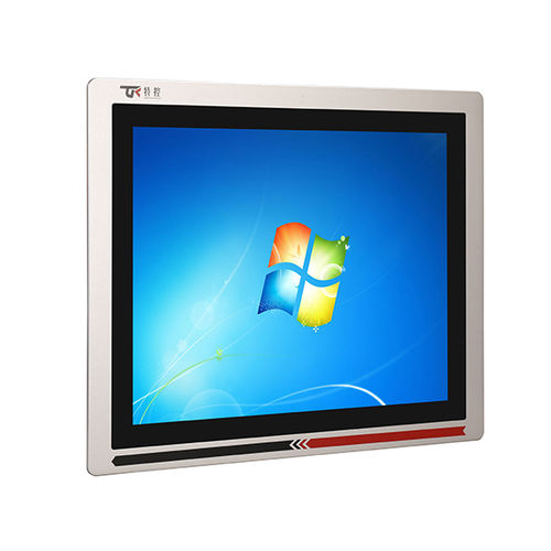 Monitor industrial - PPM-H17CT - Guangzhou Special Control Electronic Industrial Co;Ltd. - con pantalla táctil capacitiva / con pantalla táctil multipuntos / LED