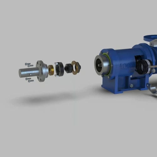 Bomba de engranaje - Moyno® 2000 - ACCA Pumps - para aguas de desagüe / estacionaria / industrial