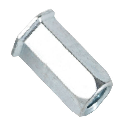 Tuerca con collar - JRTHH | JR-MT Series - Jun Hai Enterprise CO., LTD - hexagonal / autoinsertable remachable / de acero
