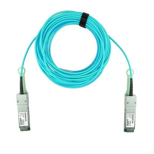 Cable óptico QSFP - BlueOptics QSFP28 100GBASE-SR4 - CBO GmbH - redondo / flexible / de conexión