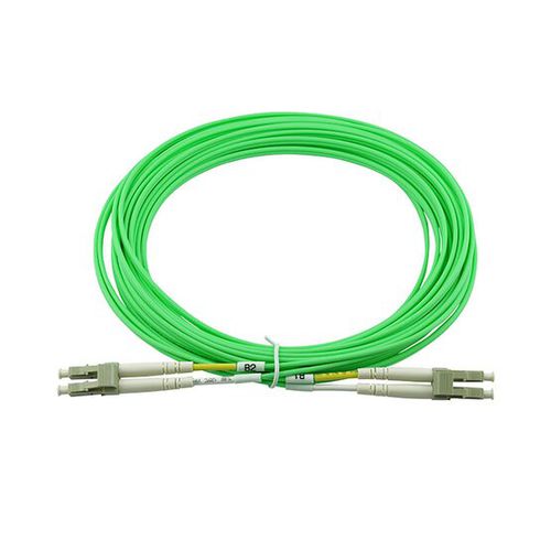 Cable de conexión de fibras ópticas - BlueOptics LC-LC - CBO GmbH - multimodal / dúplex / OM5