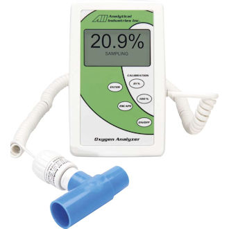 Analizador de oxígeno - AII-2000 series - Process Sensing Technologies - de concentración / de mano / continuo