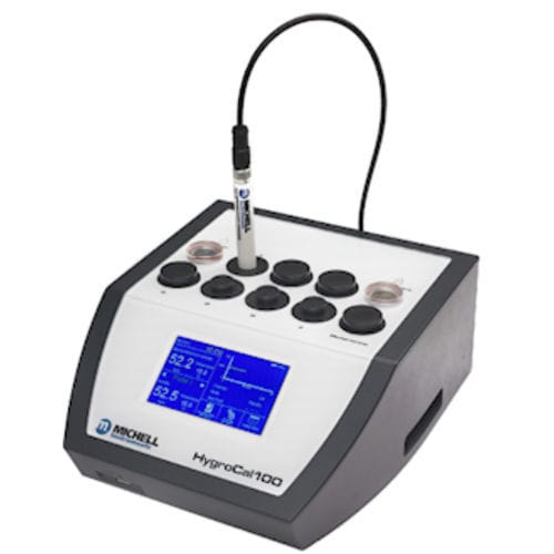 Sistema de validación de sondas de humedad - Michell HygroCal100 - Process Sensing Technologies - portátil / automatizado