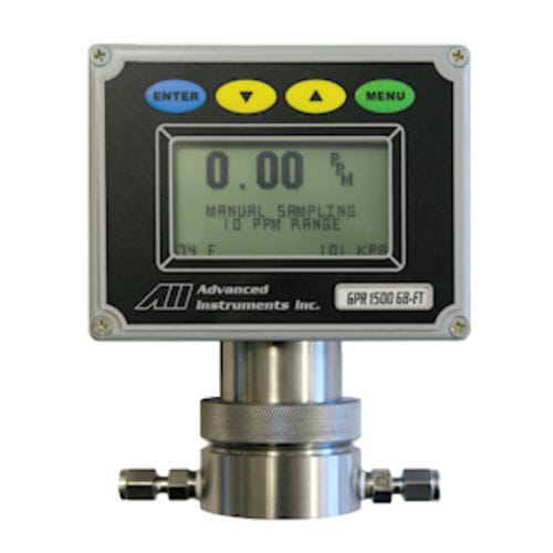 Monitor LCD - GPR series - Process Sensing Technologies - para estación de servicio