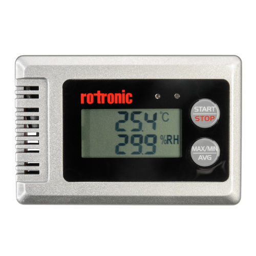 Registrador de datos de temperatura y humedad - Rotronic HYGROLOG HL-1D - Process Sensing Technologies - USB / con pantalla LCD / para control
