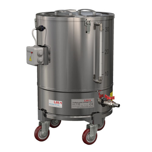 Recipiente de almacenaje - С-30 - Livam GmbH - de agua purificada / de acero inoxidable