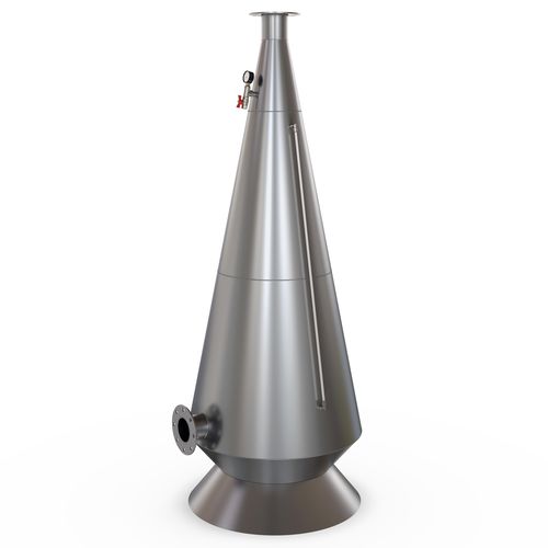 Cono de oxígeno de acero inoxidable - BFL-115 - Livam GmbH - para la acuicultura
