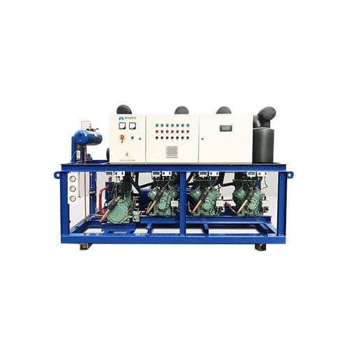 Unidad de condensación semihermética - Moon Environment Technology Co.,Ltd. - enfriada por aire / industrial