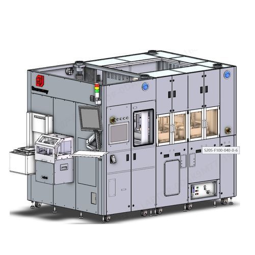 Máquina de limpieza de cepillo - Shenzhen S.C New Energy Technology Corporation - automática / para obleas
