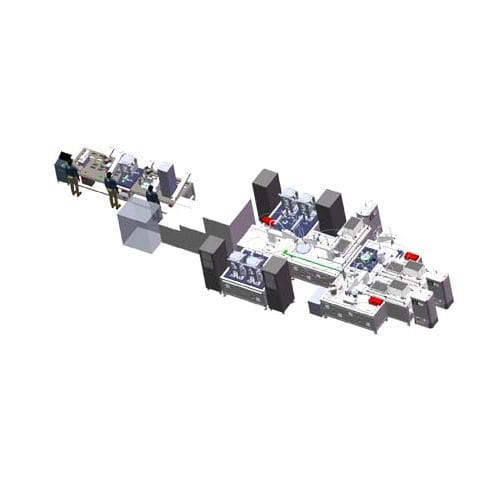 Línea de ensamblaje totalmente automática - RoboTechnik Intelligent Technology Co., Ltd. - modulable / de control / de prueba