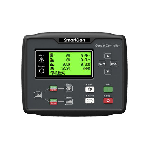 Controlador para grupo electrógeno automático - HGMS62 - SmartGen - AMF / digital
