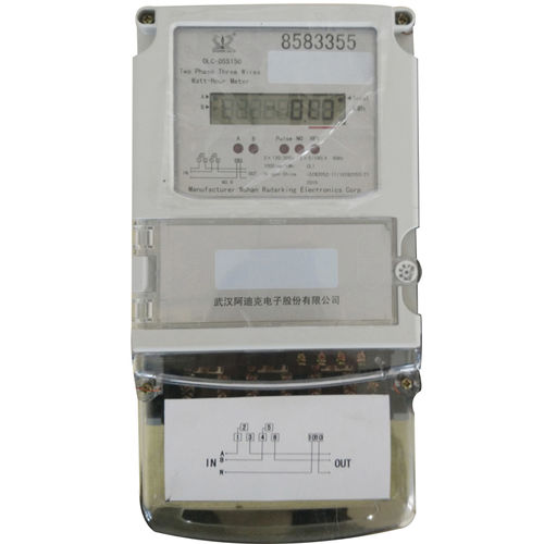 Contador de energía eléctrica monofásico - DLC-DSS150 - Wuhan Radarking Electronics Corp - para montaje sobre panel / RS-485 / digital