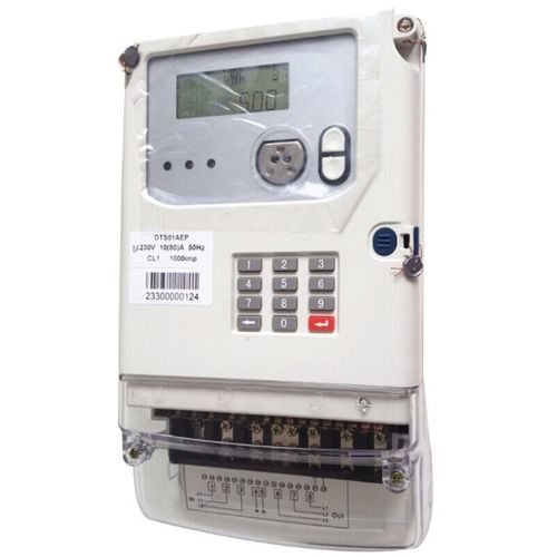 Contador de energía eléctrica trifásico - DTSY150-SSK - Wuhan Radarking Electronics Corp - para montaje sobre panel / con pantalla LCD / de prepago