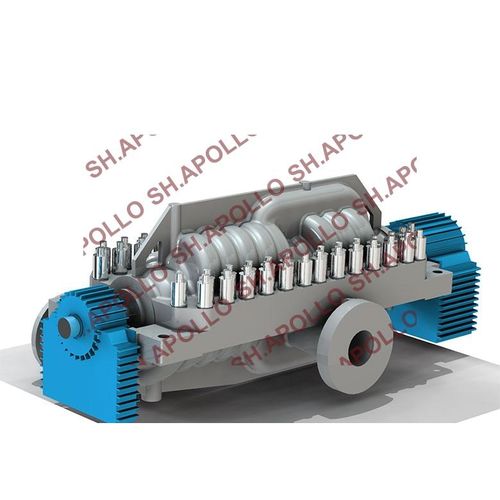 Bomba de membrana - ADY  - Shanghai Apollo Machinery Co., Ltd - de aceite / con motor eléctrico / autocebante