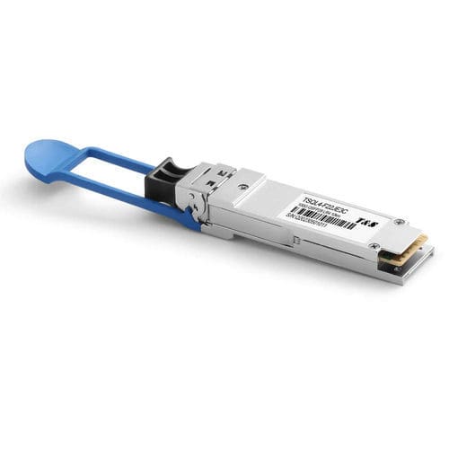 Transceptor para fibra óptica - TSQL4-F22KE3C - T&S Communications - LAN / de datos / QSFP+