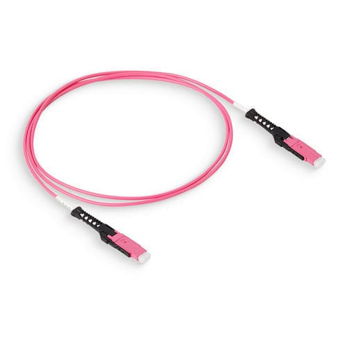 Arnés de cables eléctricos de fibras ópticas multimodo - 488007 - T&S Communications - OSFP / QSFP-DD / dúplex