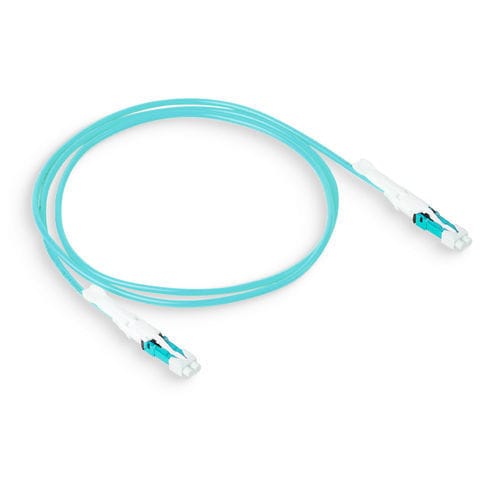 Arnés de cables eléctricos de fibra óptica - 488003 - T&S Communications - QSFP-DD / dúplex / a medida