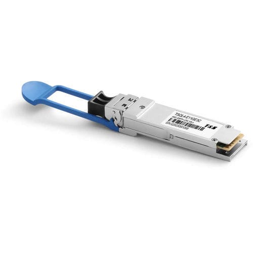 Transceptor para fibra óptica - TSQL4-E11GE3C - T&S Communications - Gigabit Ethernet / QSFP+