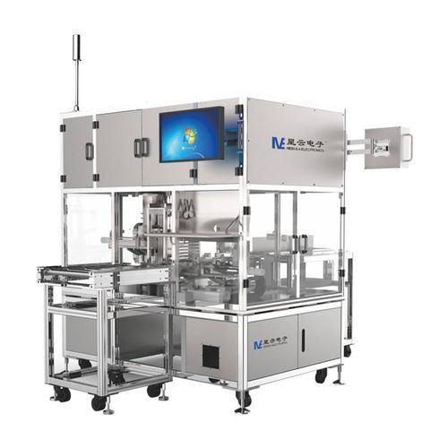 Máquina de soldar por resistencia - Fujian Nebula Electronics Co., Ltd. - automática / eléctrica / vertical