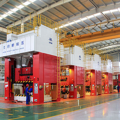 Prensa mecánica - Hefei Metalforming Intelligent Manufacturing Compa - para sistema de calefacción / de lados rectos / controlada por PLC