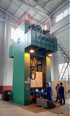 Prensa mecánica - Hefei Metalforming Intelligent Manufacturing Compa - de lados rectos / controlada por PLC / vertical