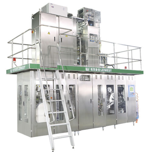 Llenadora automática - LWG6F - GUANGZHOU LEIWEST PAK CO.,LTD. - de etrabriks / para salsa / de productos pastosos