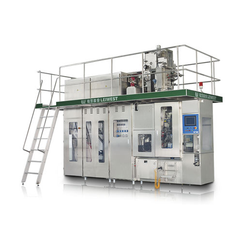 Llenadora automática - LWG2C - GUANGZHOU LEIWEST PAK CO.,LTD. - de cajas / bebida alcohólica / para salsa