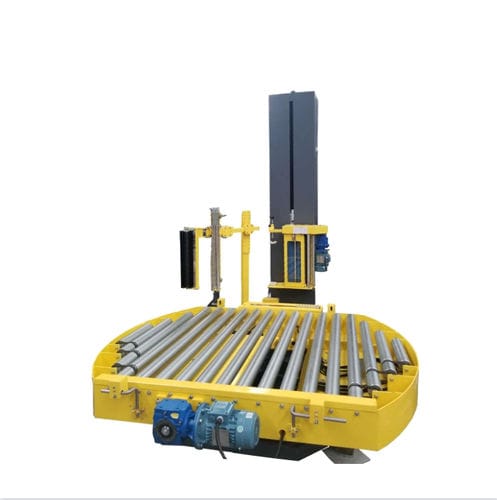 Envolvedora con plataforma giratoria - Changchun Rochiev Intelligent Equipment Manufacturing Co., Ltd. - horizontal / automática / para palés