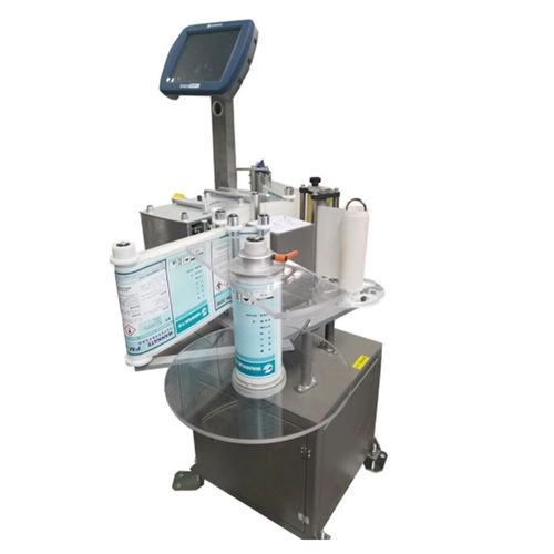 Etiquetadora vertical - C4-2 - Changchun Rochiev Intelligent Equipment Manufacturing Co., Ltd. - automática / para barriles / para aplicación en el lateral del producto