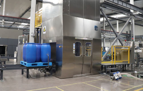 Sistema de llenado de alta velocidad - RF-61 - Changchun Rochiev Intelligent Equipment Manufacturing Co., Ltd. - automático / de barriles / para productos fitosanitarios