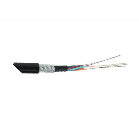 Cable óptico blindado - GYTA33 - Nanjing Huamai Technology Company - redondo / multifilar / para uso exterior