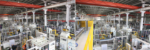 Línea de ensamblaje automática - Dalian Haosen Equipment Manufacturing Company - de prueba