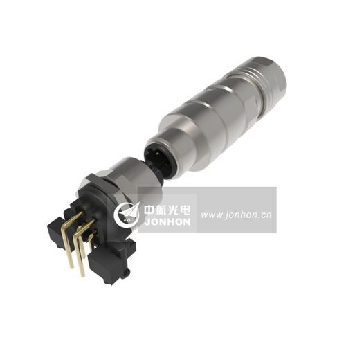 Conector de alimentación eléctrica - M12 series - AVIC JONHON OPTRONIC TECHNOLOGY CO., LTD. - M12 / de aislamiento / DC