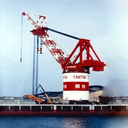 Grúa fija - DALIAN HUARUI HEAVY INDUSTRY GROUP CO.,LTD. - GME / de elevación