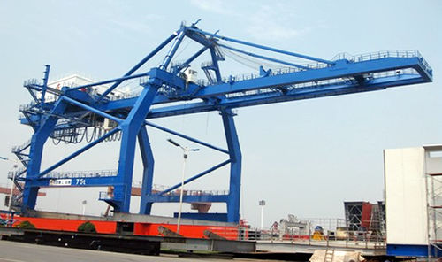 Grúa móvil - DALIAN HUARUI HEAVY INDUSTRY GROUP CO.,LTD. - de mástil / para aplicaciones marinas / de manipulación